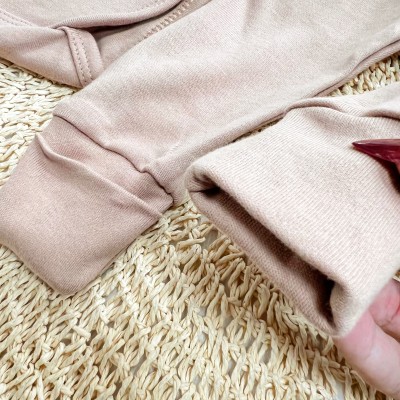 Conj. Body e Calça 100% Algodão Egípcio com Proteção UV50+ - Areia